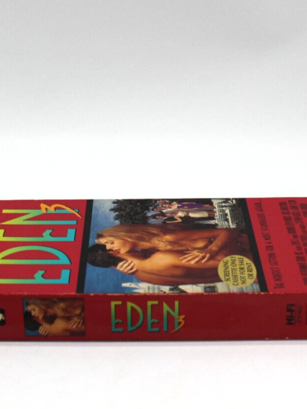 Eden 3 (VHS) Tested Screening Copy - Picture 2 of 4